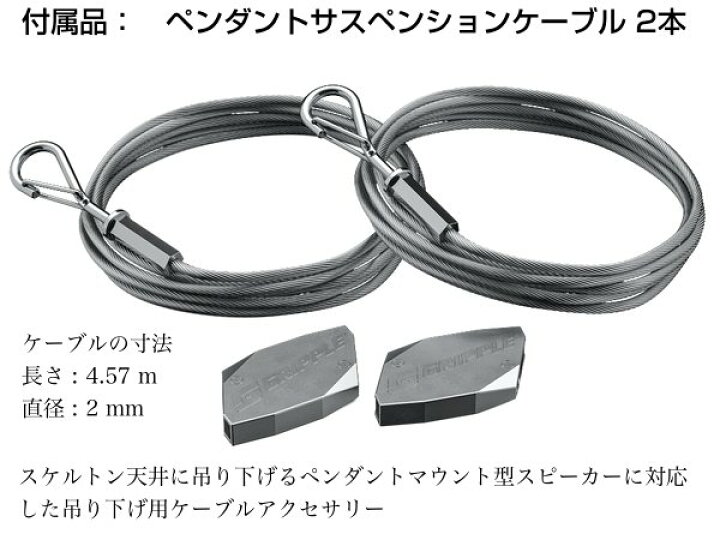楽天市場】BOSE ボーズ FS2PB ( ペア / 2本入 ) 吊り下げ ペンダント 
