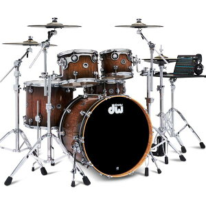 DW �f�B�[�_�u�� DWe 5-Piece Complete Bundle Kit Candy Black Burst over Curly Maple Exotic�yDWe 5-Piece�z�y����s�� �z �d�q�h���� �G���h�� �h�����Z�b�g �A�R�[�X�e�B�b�N�h���� ��^ ���R�[�f�B���O �X�e�[�W