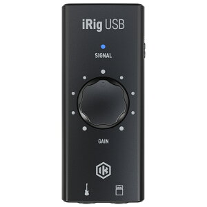 IK Multimedia �A�C�P�[�}���`���f�B�A iRig USB �I�[�f�B�I�C���^�[�t�F�C�X �M�^�[�^�x�[�X�p�C���^�[�t�F�C�X ���{���K�i
