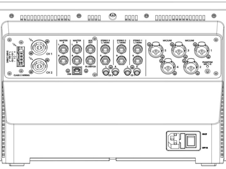 楽天市場】DYNACORD ダイナコード PM502 ◇ パワードミキサー PM  