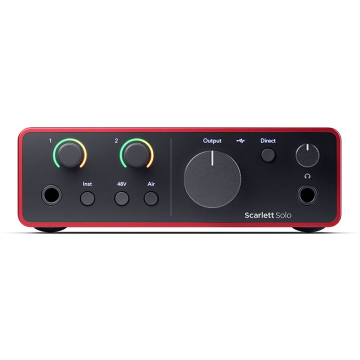 楽天市場】Focusrite フォーカスライト Scarlett Solo StudioPack 