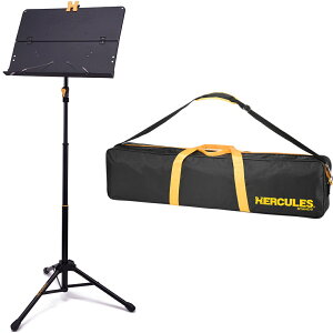 Hercules ( ハーキュレス ) BS408B PLUS オーケストラタイプ 譜面立て 譜面台 BSB001 キャリーバッグ ケース セット A 北海道 沖縄 離島不可