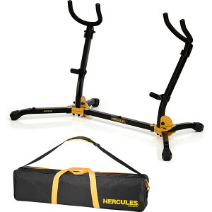 Hercules ( n[LX ) DS537B 2{ X^h Ag ei[ TbNX alto tenor Saxophones Dual stands BSB001 L[obO P[X Zbg@kC  s