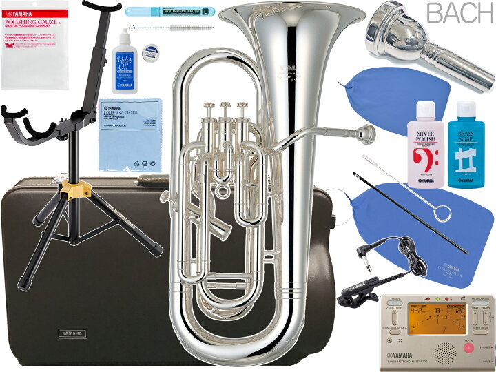 楽天市場】YAMAHA ヤマハ YEP-621S ユーフォニアム 正規品 銀メッキ 4 