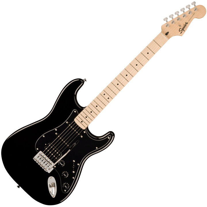 楽天市場】SQUIER スクワイヤー Squier Sonic Stratocaster HSS Black 