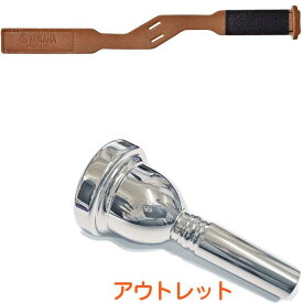 Vincent Bach ( ヴィンセント バック ) 6-1/2A 太管 マウスピース アウトレット トロンボーン ユーフォ 銀メッキ SP ラージ Large Shank mouthpiece ヤマハ TBHS2 セット　北海道 沖縄 離島不可