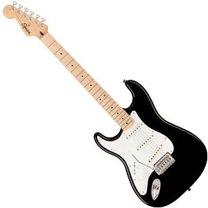 SQUIER スクワイヤー Squier Sonic Stratocaster LH Black 左用 レフトハンド ストラトキャスター 入門に おすすめ エレキギター 【ハロウィンセール 】