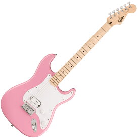 SQUIER スクワイヤー Squier Sonic Stratocaster HT H Flash Pink ストラトキャスター 初心者 入門に おすすめ エレキギター 【春特価！ピック20枚プレゼント 】