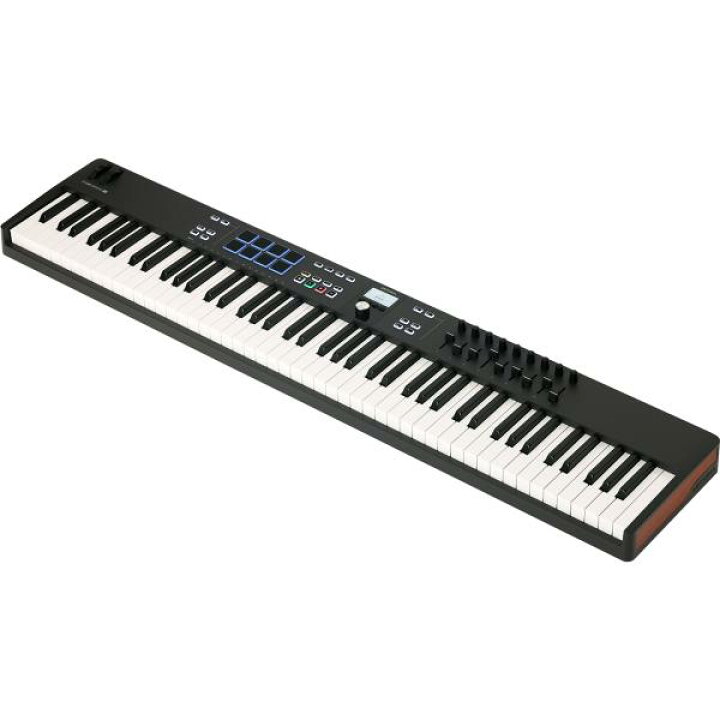 楽天市場】Arturia アートリア KeyLab Essential 88 mk3 BK ブラック 