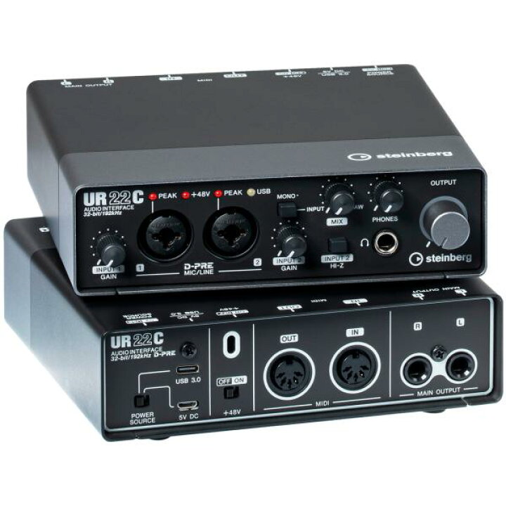 楽天市場】Steinberg スタインバーグ UR22C USB 3.0 オーディオ 