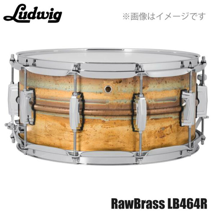 楽天市場】LUDWIG ラディック LB464R Raw Brass Phonic 14