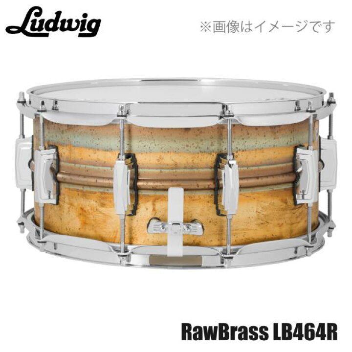 楽天市場】LUDWIG ラディック LB464R Raw Brass Phonic 14