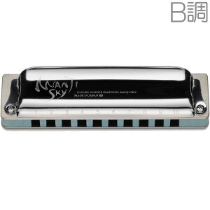 SUZUKI ( XYL ) M-20S MANJI SKY B 10 n[jJ }WXJC VRؑ@ۓ u[ {fB 10Holes blues Harmonica harp@kC  s