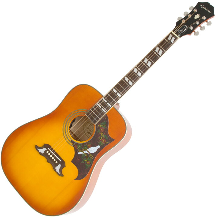 楽天市場】Epiphone ( エピフォン ) Dove Studio VB アコースティック 