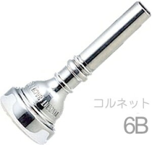 Vincent Bach ( BZg obN ) 6B Rlbg }EXs[X SP ⃁bL X^_[h Cornet mouthpiece Silver plated kC  s