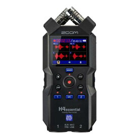 ZOOM ( ズーム ) H4 essential Handy Recorder レコーダー 32bitフロート 録音 USB オーディオインターフェイス機能搭載【取り寄せ商品 】