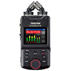 TASCAM ^XJ Portacapture X6 R[_[ 32rbgt[g ^ 6gbNΉ I[fBIC^[tFCX@\
