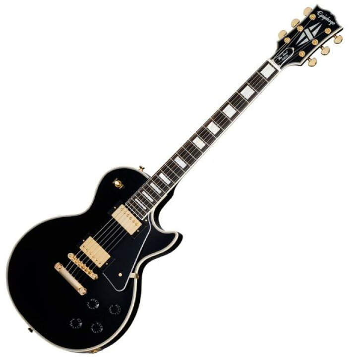 楽天市場】Epiphone エピフォン Les Paul Custom Ebony レスポール 
