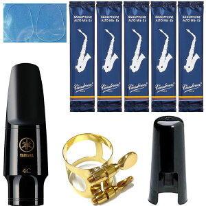 YAMAHA }n AS-4C AgTbNX }EXs[X K`[ Lbv X^_[h  4C Alto saxophone mouthpiece Zbg H@kC  s