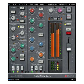 Plugin Alliance ( プラグインアライアンス ) Brainworx bx_console SSL 4000 G チャンネルストリップ エフェクト プラグイン