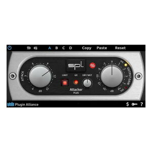 Plugin Alliance �v���O�C���A���C�A���X SPL Attacker Plus �_�C�i�~�N�X �R���v���b�T�[ �G�t�F�N�g �v���O�C�� 3273