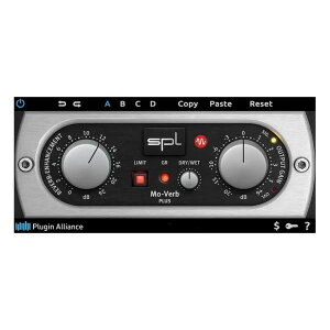 Plugin Alliance �v���O�C���A���C�A���X SPL Mo-Verb Plus �~�b�N�X�c�[�� �G�t�F�N�g �v���O�C�� 3273