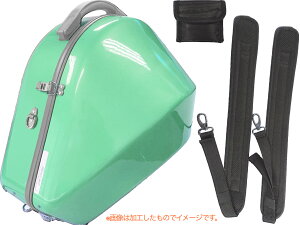 CCシャイニーケース II CC2-HRB-PG/G ベルカット ホルン ハードケース パステルグリーン デタッチャブル ケース french horn case green 北海道 沖縄 離島不可