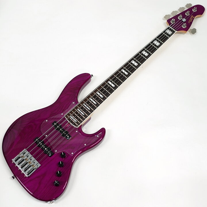 楽天市場】ATELIER Z Beta 5 CUSTOM TP-Purple Matching Head 国産 5弦 