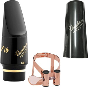 vandoren �o���h�[���� SM804 �\�v���m�T�b�N�X S8 �}�E�X�s�[�X V16 ���o�[ soprano saxophone Mouthpieces MO���K�`���[ �Z�b�g E�@�k�C�� ���� �����s��