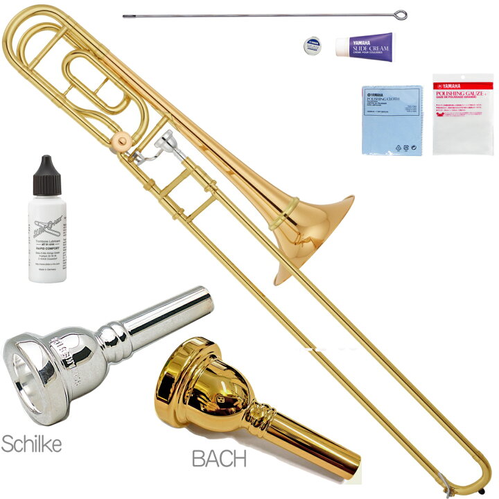 楽天市場】YAMAHA ヤマハ YSL-823GD デタッチャブル トロンボーン 太管 