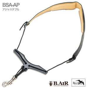 �y���[���֏o�וi�z B.AIR �r�[�G�A�[ �o�[�h�X�g���b�v �A�W���X�^�u�� BSA-AP �T�b�N�X�p �v���X�`�b�N �l�b�N�X�g���b�v �u���b�N BIRD STRAP saxophone�@�k�C�� ���� �����s��