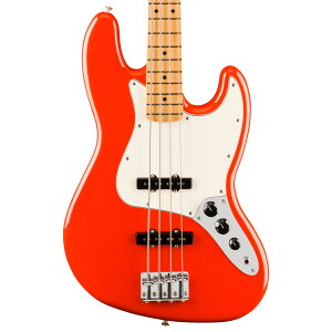 Fender �t�F���_�[ Player II Jazz Bass Coral Red MN �v���C���[ �W���Y�x�[�X