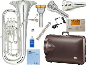 YAMAHA ヤマハ YEP-642S ユーフォニアム Neo 銀メッキ 4ピストン 太管 コンペンセイティング B♭ Euphonium セット F 北海道 沖縄 離島不可