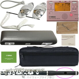 Pearl Flute パールフルート PFP-105E ピッコロ 合成樹脂 グラナディッテ ハイウェーブタイプ歌口 頭部管 管体 樹脂製 Eメカニズム PFP105E セット B　北海道 沖縄 離島不可