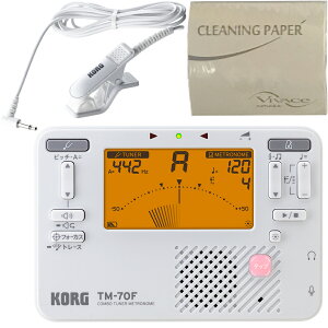 y[֏oוiz KORG RO TM-70F WH zCg `[i[gm[ CM-400-WH `[i[ }CN ZbgC Ǌy combo metronome chromatic tuner@kC  s