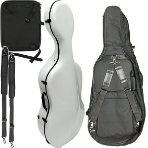 Carbon Mac J[{}bN CFC-3 WHT `F P[X zCg n[hP[X 4/4 bN cello cases white F Zbg D@kC    s