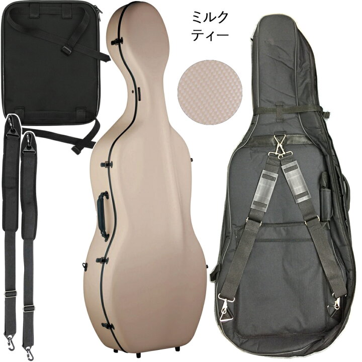 楽天市場】Carbon Mac カーボンマック CFC-3 MLT チェロケース ミルク 