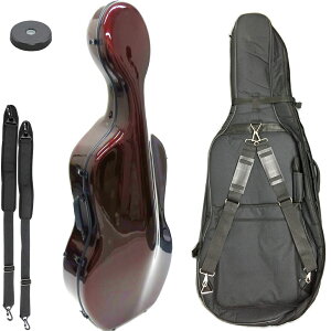 Carbon Mac J[{}bN CFC-3 WRD `F P[X Cbh n[hP[X 4/4 bN cello cases wine red Zbg E@kC    s