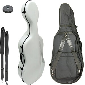 Carbon Mac J[{}bN CFC-3 WHT `F P[X zCg n[hP[X 4/4 bN cello cases white F Zbg E@kC    s