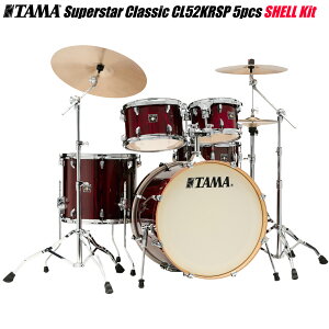 TAMA ^} Superstar Classic Drum Kits CL52KRSP GGP VFLbg hZbgyCL52KRSP GGPzyXeBbNP[Xt 106_[J[݌ɖ z X[p[X^[NVbN Drums Set