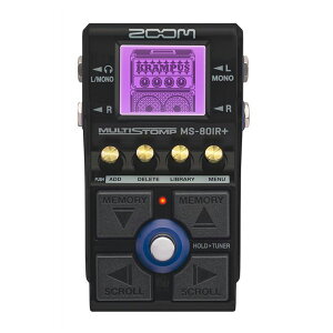 ZOOM ズーム MS-80IR+ MultiStomp マルチフェクター ライブ 練習 部活 軽音 自宅【 ハロウィン 】