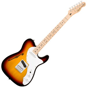 SQUIER XNC[ Affinity Telecaster Thinline 3-Color Sunburst eLX^[ VC GLM^[y nƍ Z[ z