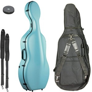 Carbon Mac カーボンマック CFC-3 MTG チェロ ケース ミントグリーン ハードケース 4/4 リュック 水色 cello cases mint green セット E  北海道 沖縄 離島 代引き 同梱不可