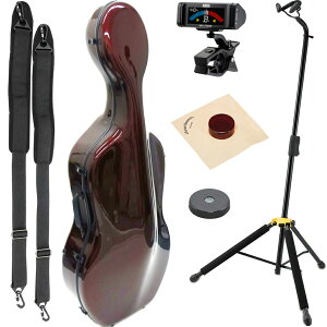Carbon Mac J[{}bN CFC-3 WRD `F P[X Cbh n[hP[X 4/4 bN cello cases wine red Zbg F@kC    s
