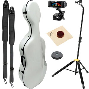 Carbon Mac J[{}bN CFC-3 WHT `F P[X zCg n[hP[X 4/4 bN cello cases white F Zbg F@kC    s