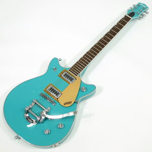 GRETSCH Ob` G5232T Electromatic Double Jet FT with Bigsby Caicos Green G}` WFbg