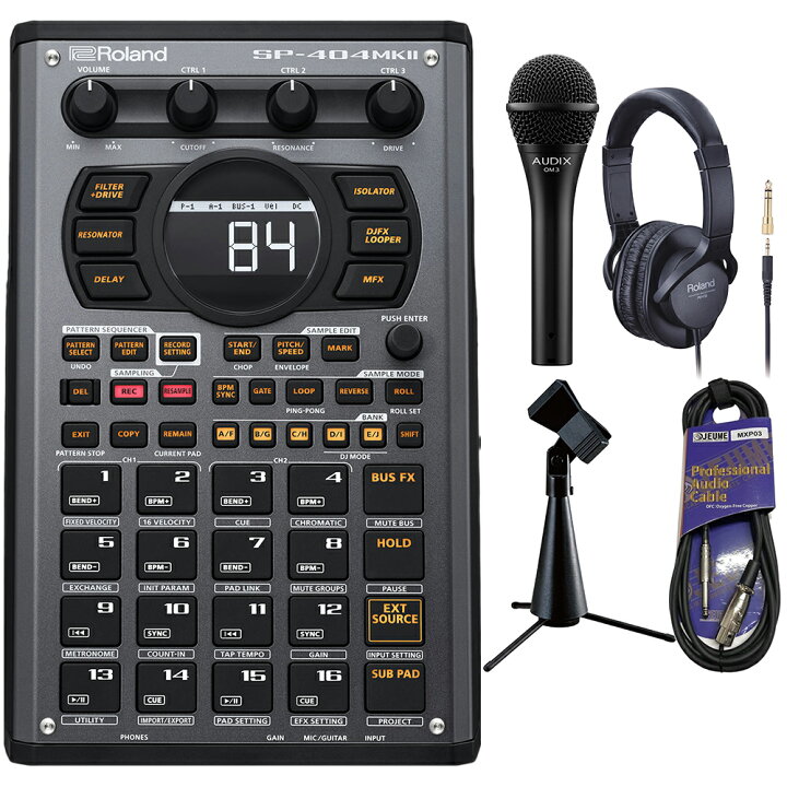 楽天市場】Roland ローランド SP-404 MKII マイクセット LINEAR WAVE 