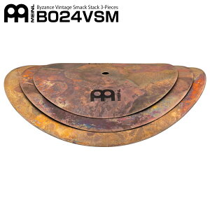 Meinl �}�C�l�� Byzance Vintage �X�^�b�N 10+12+14 Smack Stack B024VSM�yB024VSM�z�y ������� �N���[�i�[ �N���X �t �݌ɗL�� �z �h���� �V���o��