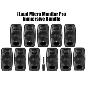 IK Multimedia ACP[}`fBA iLoud Micro Monitor Pro - Immersive Bundle j^[ Xs[J[ DTM DAW ubN
