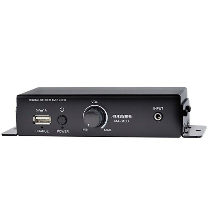 楽天市場】MASSIVE マッシブ MA-S10D ◇ Bluetooth非対応 10W+10W 小型 